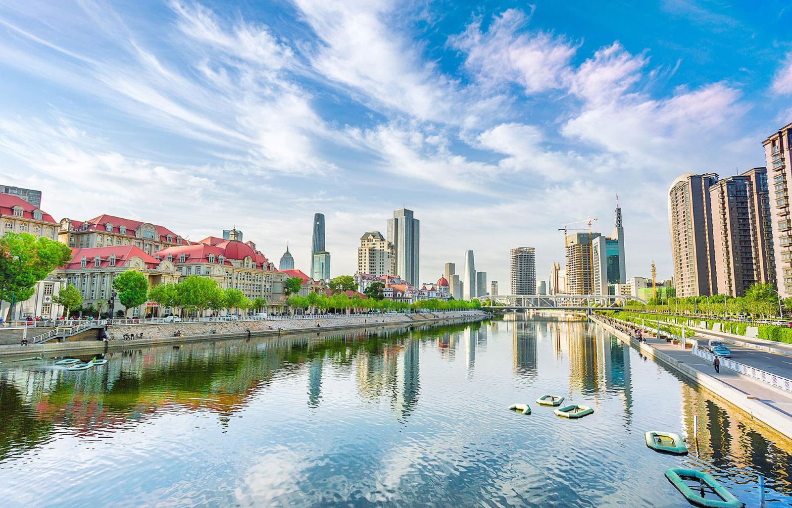 天津,百年繁华,海河畔的璀璨津门明珠