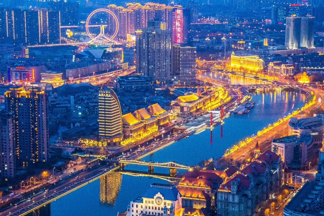 天津,百年繁华,海河畔的璀璨津门明珠